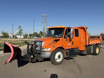 International DuraStar 4300 Single Axle Dump Truck - DT466 230HP, 6 Speed Allison Rds Automatic