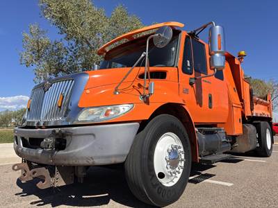 International DuraStar 4300 Single Axle Dump Truck - DT466 230HP, 6 Speed Allison Rds Automatic