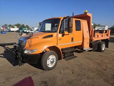 International DuraStar 4300 Single Axle Dump Truck - 6 Speed Allison Rds Automatic