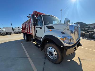 International WorkStar 7500 Dump Truck - MAXXFORCE 10 350HP, 8Ll Manual