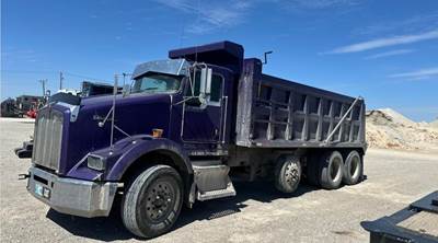 Kenworth T800 Dump Truck - Caterpillar 355HP, 10 Speed Manual