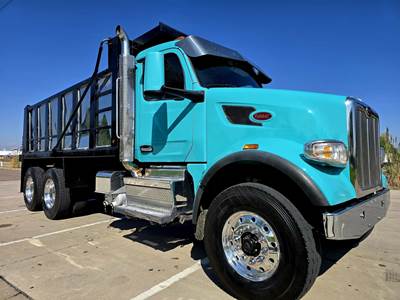 Peterbilt 567 Dump Truck - Paccar 455HP, 8 Speed Ultrashift Plus Amt