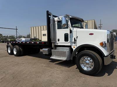 Peterbilt 365 24 ft Flatbed Truck - 425HP, 10 Speed Manual
