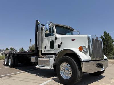 Peterbilt 365 24 ft Flatbed Truck - 425HP, 10 Speed Manual