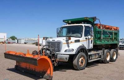 Freightliner M2 112 Tandem Axle Plow / Spreader Truck - Detroit, Automatic