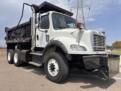 Freightliner M2 112 Tandem Axle Plow / Spreader Truck - Detroit, Automatic