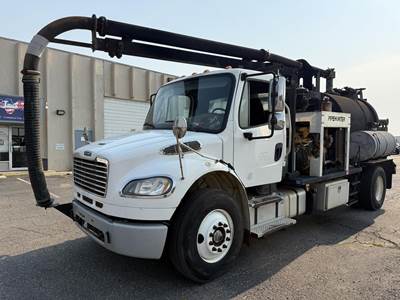 Freightliner M2 106 Single Axle Sewer / Septic Truck - Cummins, 350HP, 6 Speed Allison Rds Automatic