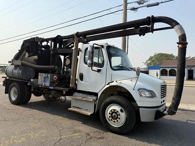 Freightliner M2 106 Single Axle Sewer / Septic Truck - Cummins, 350HP, 6 Speed Allison Rds Automatic
