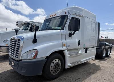 Freightliner Cascadia 125 Sleeper Semi Truck - 72" Mid Roof Sleeper, Detroit 455HP, 10 Speed Manual
