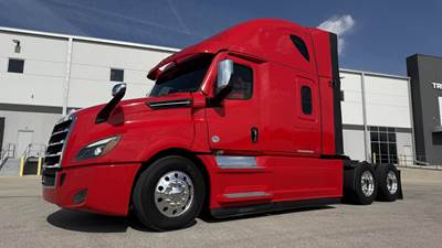 Freightliner Cascadia 126 Sleeper Semi Truck - 76" Raised Roof Sleeper, Detroit 450HP, 12 Speed Dt12 Automatic