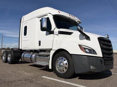 Freightliner Cascadia 126 Sleeper Semi Truck - 72" Mid Roof Sleeper, Detroit 475HP, 12 Speed Dt12 Automatic