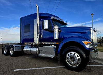International HX Sleeper Semi Truck - 73" Mid Roof Sleeper, Cummins 565HP, 18 Speed Manual