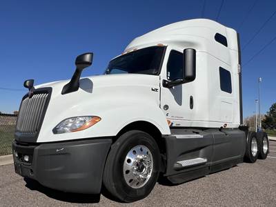 International LT Sleeper Semi Truck - 73" Raised Roof Sleeper, Cummins 400HP, 12 Speed Endurant Automatic