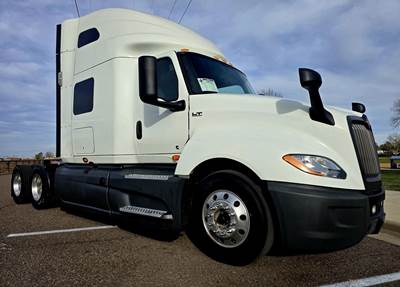 International LT Sleeper Semi Truck - 73" Raised Roof Sleeper, Cummins 400HP, 12 Speed Endurant Automatic