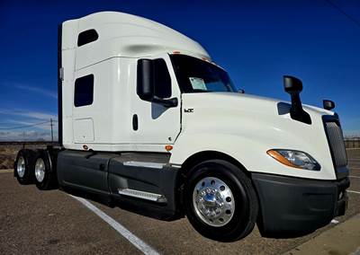 International LT Sleeper Semi Truck - 73" Raised Roof Sleeper, Cummins 400HP, 12 Speed Endurant Automatic