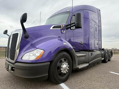 Kenworth T680 Sleeper Semi Truck - 76" Raised Roof Sleeper, Paccar 455HP, 12 Speed Automatic
