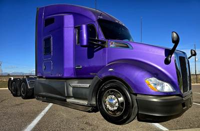Kenworth T680 Sleeper Semi Truck - 76" Raised Roof Sleeper, Paccar 455HP, 12 Speed Automatic