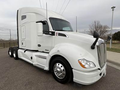 Kenworth T680 Sleeper Semi Truck - 76" Raised Roof Sleeper, Cummins 400HP, 12 Speed Endurant Automatic