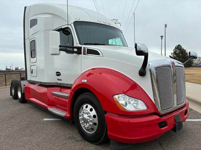 Kenworth T680 Sleeper Semi Truck - 76" Raised Roof Sleeper, Paccar 455HP, 12 Speed Endurant Automatic