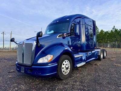 Kenworth T680 Sleeper Semi Truck - 76" Mid Roof Sleeper, Cummins 450HP, 12 Speed Automatic