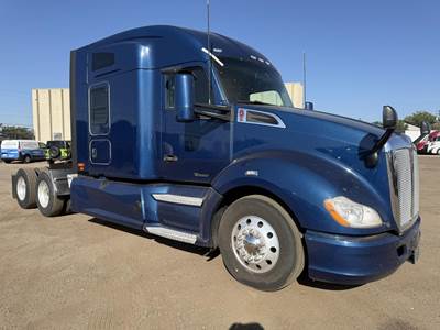 Kenworth T680 Sleeper Semi Truck - 76" Mid Roof Sleeper, Cummins 450HP, 12 Speed Automatic
