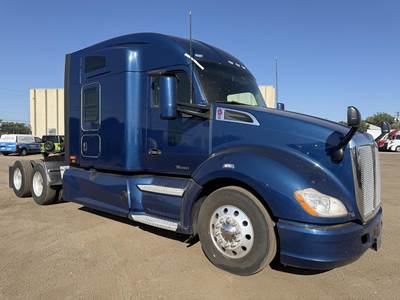 Kenworth T680 Sleeper Semi Truck - 76" Mid Roof Sleeper, Cummins 450HP, 12 Speed Automatic