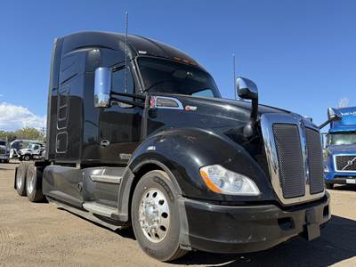 Kenworth T680 Sleeper Semi Truck - 76" Raised Roof Sleeper, Cummins 500HP, 18 Speed Manual