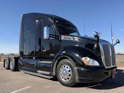 Kenworth T680 Sleeper Semi Truck - 76" Raised Roof Sleeper, Cummins 500HP, 18 Speed Manual