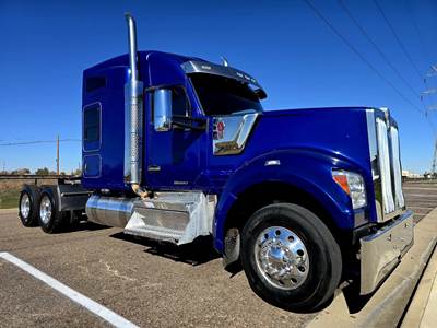 Kenworth W990 Sleeper Semi Truck - 76" Mid Roof Sleeper, Paccar 510HP, 13 Speed Manual
