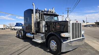 Peterbilt 389 Sleeper Semi Truck - Mid Roof Sleeper, Paccar 510HP, 13 Speed Manual