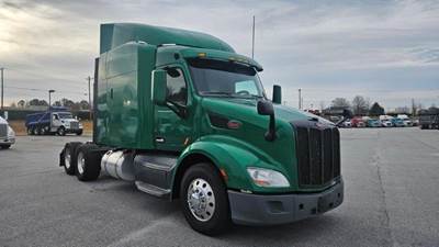 Peterbilt 579 Sleeper Semi Truck - 80" Mid Roof Sleeper, Paccar 455HP, 12 Speed Endurant Automatic
