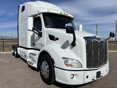Peterbilt 579 Sleeper Semi Truck - Raised Roof Sleeper, Cummins 500HP, 12 Speed Amt
