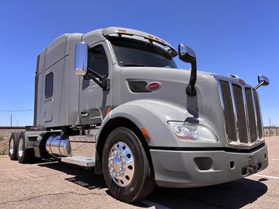 Peterbilt 579 Sleeper Semi Truck - 72" Mid Roof Sleeper, Paccar 455HP, 12 Speed Amt