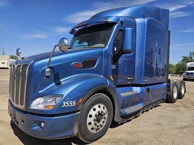 Peterbilt 579 Sleeper Semi Truck - 72" Mid Roof Sleeper, Paccar 430HP, 12 Speed Amt