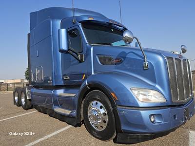 Peterbilt 579 Sleeper Semi Truck - 72" Mid Roof Sleeper, Paccar 430HP, 12 Speed Amt
