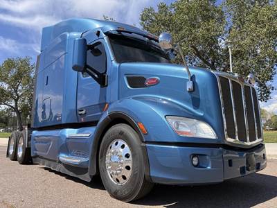 Peterbilt 579 Sleeper Semi Truck - 72" Mid Roof Sleeper, Paccar 430HP, 12 Speed Amt