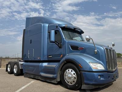 Peterbilt 579 Sleeper Semi Truck - 72" Mid Roof Sleeper, Paccar 430HP, 12 Speed Amt
