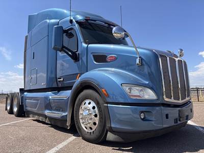 Peterbilt 579 Sleeper Semi Truck - 72" Mid Roof Sleeper, Paccar 430HP, 12 Speed Amt