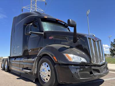 Peterbilt 579 Sleeper Semi Truck - 80" Raised Roof Sleeper, Cummins 450HP, 12 Speed Endurant Amt