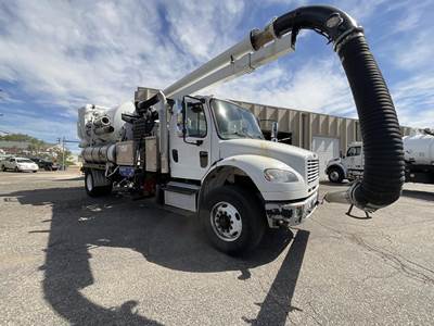 Freightliner M2 106 Single Axle Vacuum Truck - Cummins, Automatic