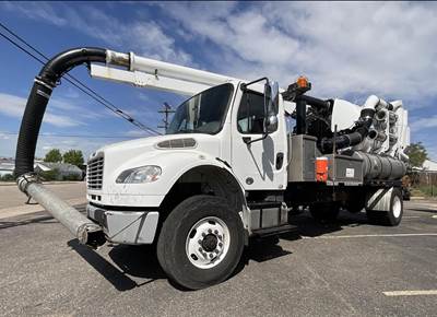 Freightliner M2 106 Single Axle Vacuum Truck - Cummins, Automatic