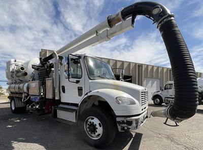Freightliner M2 106 Single Axle Vacuum Truck - Cummins, Automatic