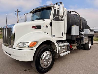 Peterbilt 337 Tandem Axle Vacuum Truck - Cummins, 6 Speed Allison Rds Automatic