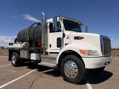 Peterbilt 337 Tandem Axle Vacuum Truck - Cummins, 6 Speed Allison Rds Automatic