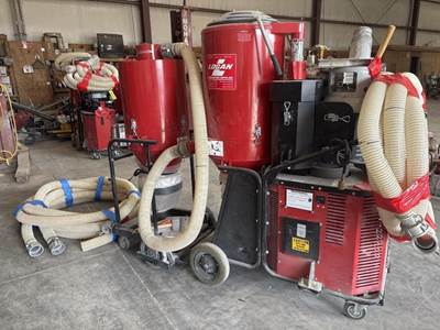 Husqvarna T8600 HEPA VACUUM W/ C5500 SEPARATOR