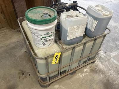 Location: Iowa City, Ia Approx. 70% Full, Includes (2) Containers Of Concrete