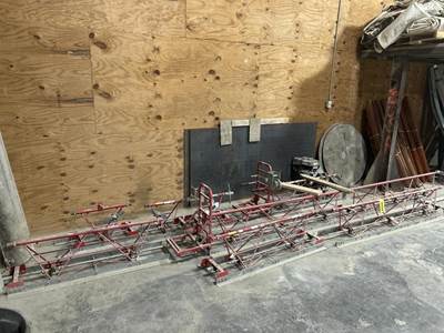 Location: Iowa City, Ia Honda GX270 Gasoline Engine, Belt Driven, Approx. 45‘