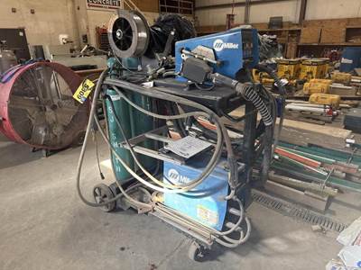 Location: Iowa City, Ia Miller D-74 Mpa Plus Wire Feeder, Miller Invision 352