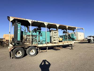 Location: Cavalier, ND 12 Cylinder Cummins Twin Turbo Diesel, 800KW Onan Cummins