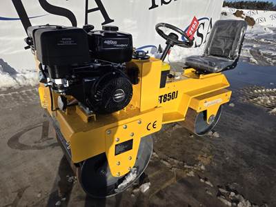 420cc Gasoline Engine, Approx. 28" Front Roller, Electric Start, Rear Steering,